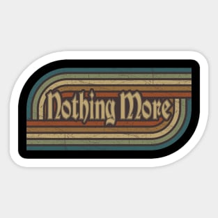 Nothing More Vintage Stripes Sticker